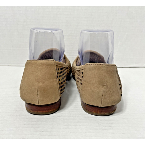 Me Too Women's Loafer Yale Tan Leath Mesh Size 7.5 M - Picture 5 of 8